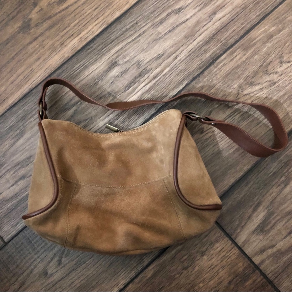 Nuovedive leather handbag (broken zipper)